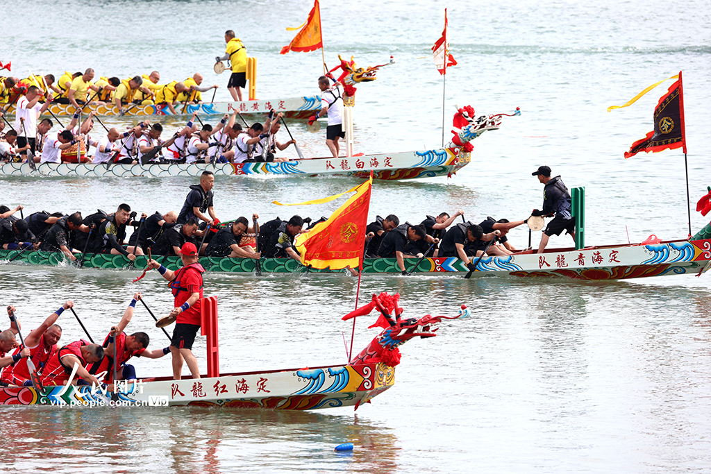 福建连江：海上赛龙舟【3】