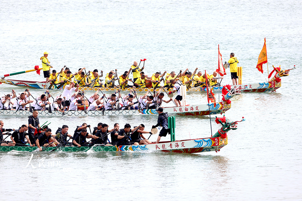 福建连江：海上赛龙舟【4】
