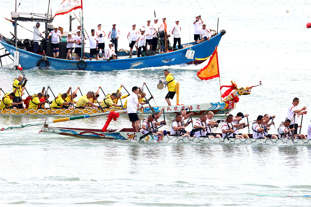 福建连江：海上赛龙舟【6】