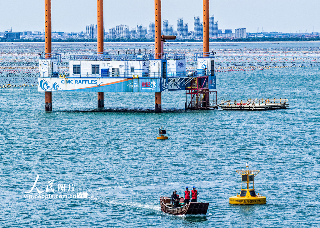 山东荣成：电力巡检为海洋牧场“护航”【2】