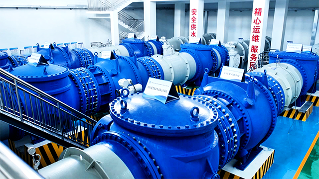 引绰济辽工程末端调流调压阀室。张珠海摄