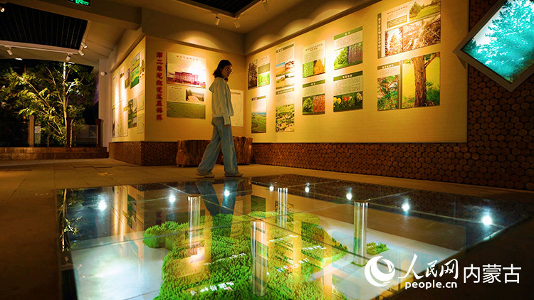 樟子松文化展示馆。红花尔基樟子松国家森林公园供图