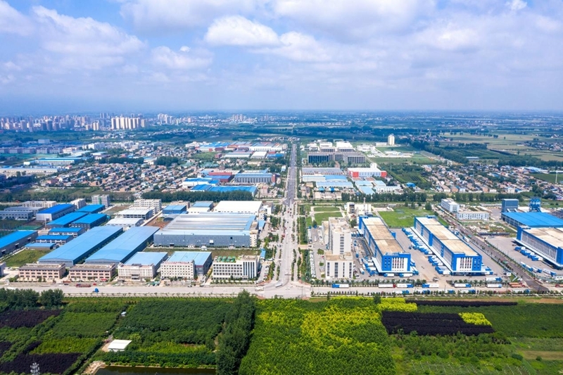 西安汽车零部件产业园。西安市鄠邑区供图